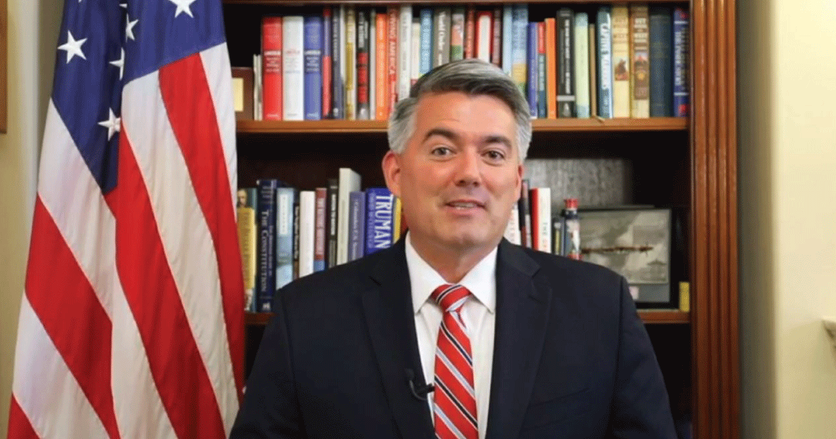 Did Senator Cory Gardner do something good? - Colorado Citizens Press